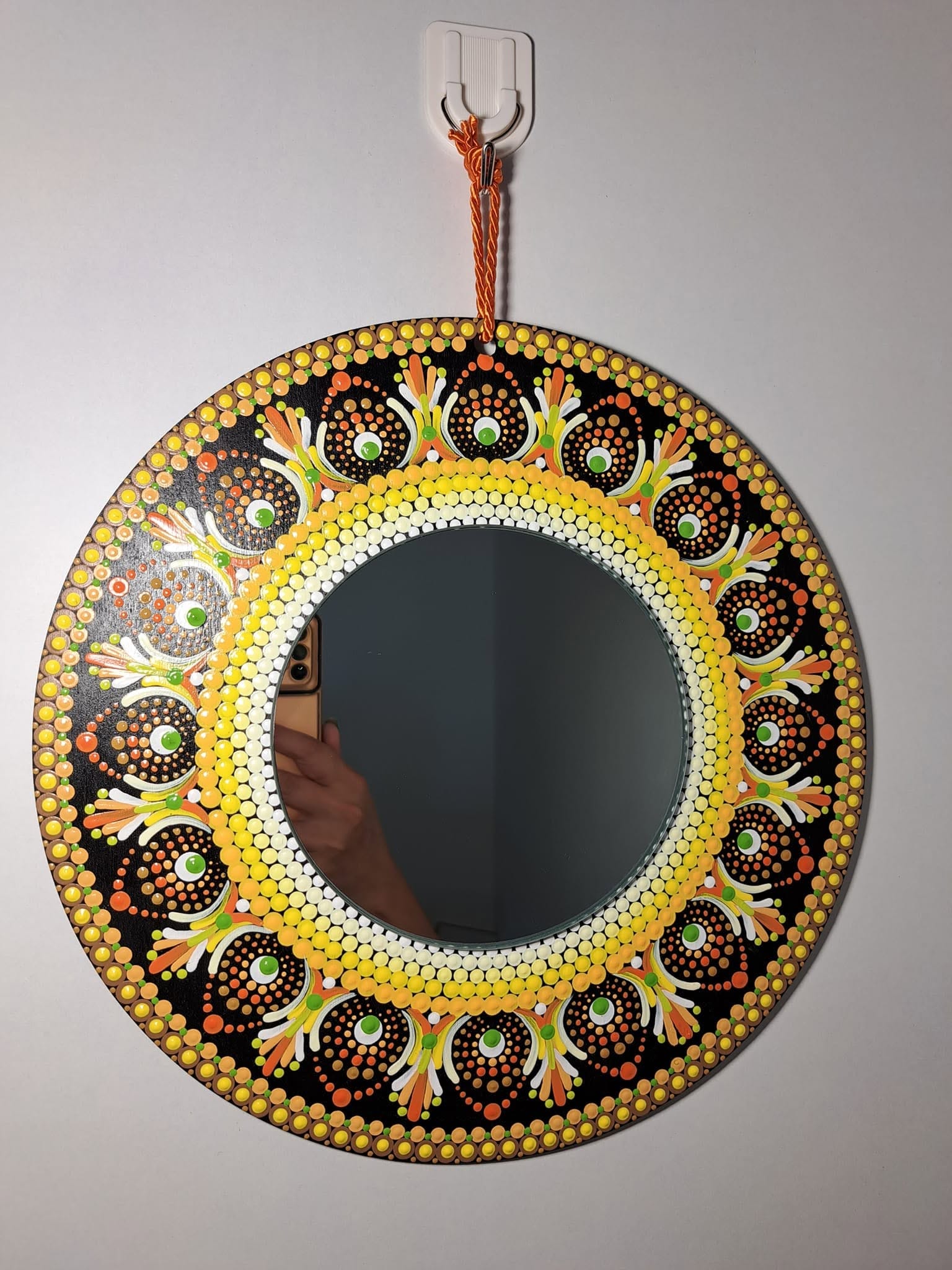Fa mandala tükör