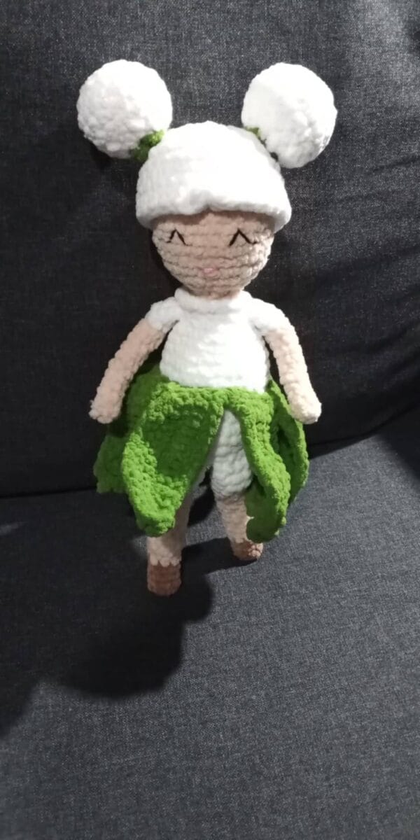Plüss Karola horgolt amigurumi