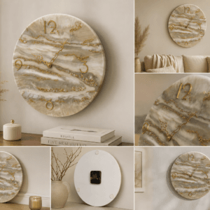 „Onyx” epoxy falióra – elegáns, kézzel készült lakásdekor