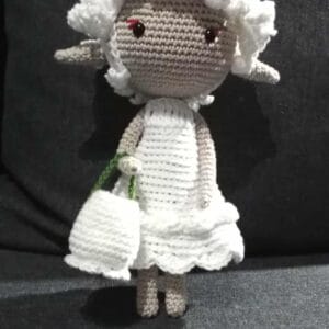 Tőzike horgolt amigurumi figura