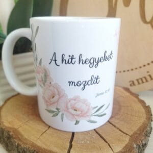 Bögre bibliai idézettel