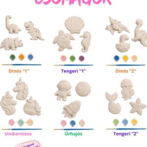 Kifesthető kreatív csomag gyerekeknek