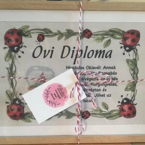 Ovi diploma ballagásra