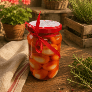 Chilis pácolt-füstölt fürjtojás 20db/üveg