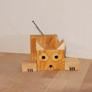 Dekor cica figura