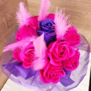 Pinky – szappanvirág csokor