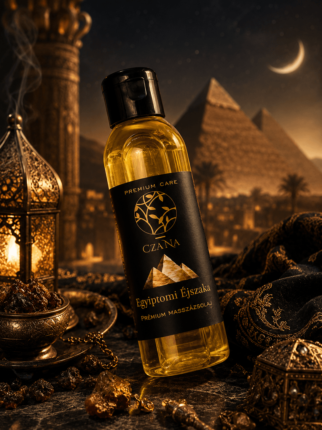 CzaNa Masszázsolaj – Egyiptomi Éjszaka 250ml