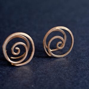 Valódi Bronz klipsz – spirál