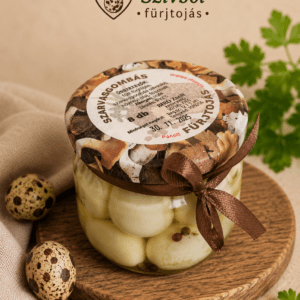 Szarvasgombás pácolt fürjtojás 8db/ü