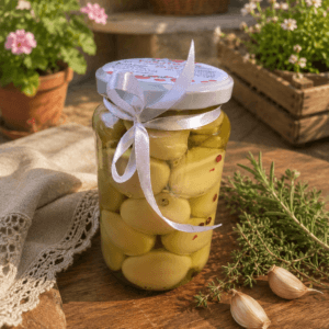 Natúr fűszeres pácolt-füstölt fürjtojás 20db/üveg