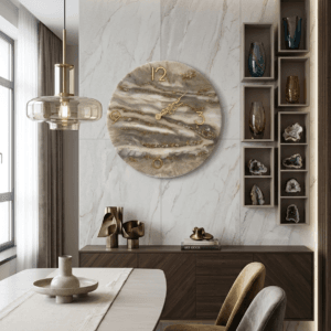 „Onyx” epoxy falióra – elegáns, kézzel készült lakásdekor