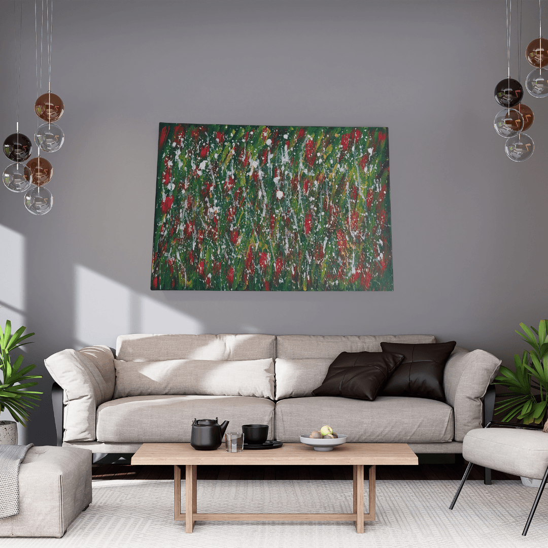 A természet lélegzete -50×70 cm akril festmény