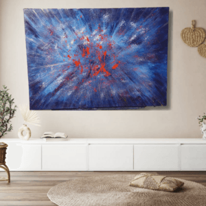 Szabad vagyok- 50×70 cm feszített vászon akril festmény