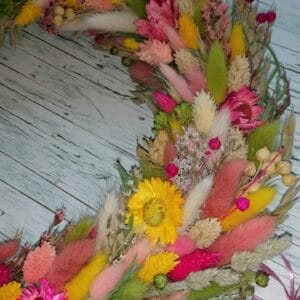 Koszorú tavasz – nyár NAGY 40 cm