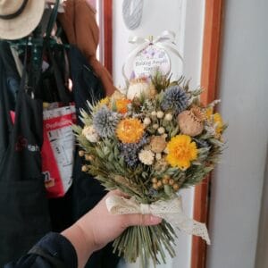 Mákvirág csokor szárított virágokból