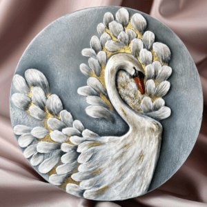 Semiabsztrakt, Art Deco ihletésű 3D festmény