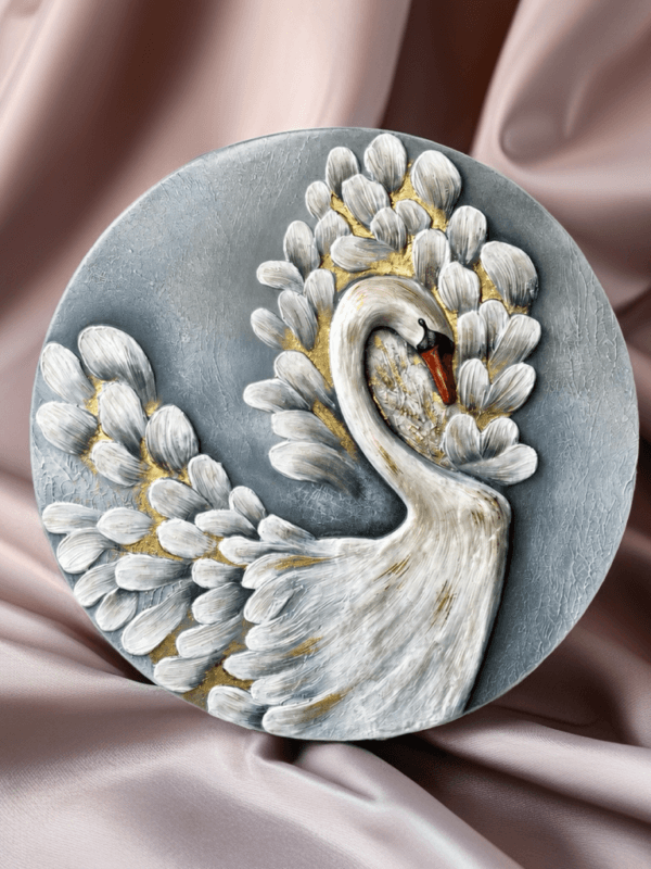 Semiabsztrakt, Art Deco ihletésű 3D festmény