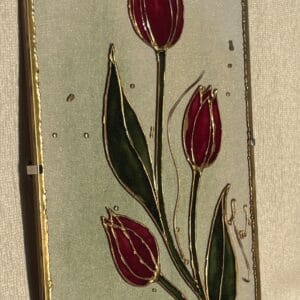 Elegancia – üvegfestmény
