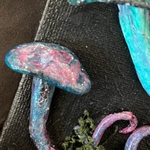 Astral Mycelium – texturált falikép