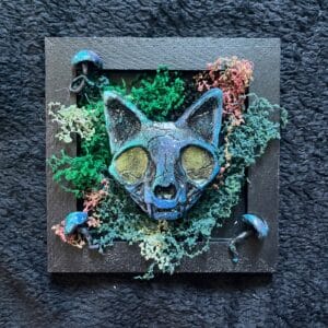 Starborn Fox – térbeli falikép
