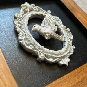 Ornament of Silence – texturált falikép