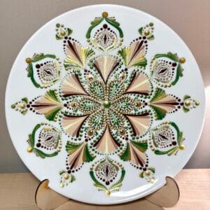 Mandala Porcelán Tányér