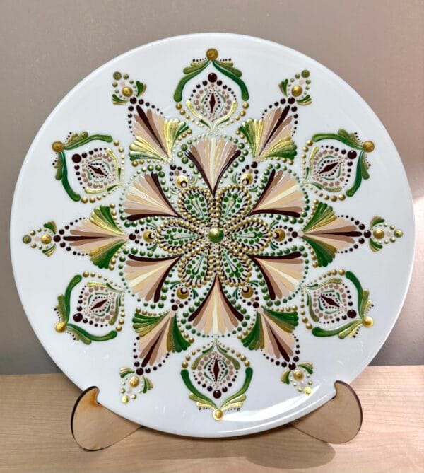 Mandala Porcelán Tányér