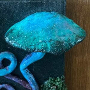 Astral Mycelium – texturált falikép