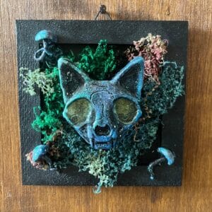Starborn Fox – térbeli falikép