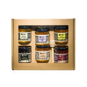 Mézes ajándékcsomag 6x50gr