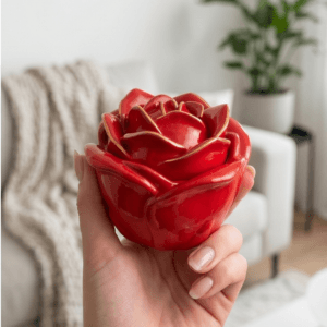Rózsába zárt fény🌹🕯️
