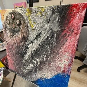 Soul_Canvas Art festmény- Múlt àrnyai ✨🌊