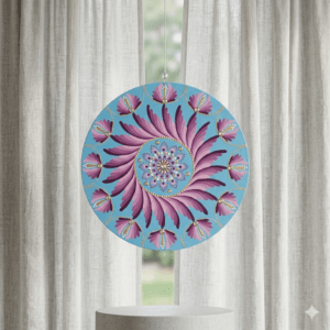 Kék Virág mandala