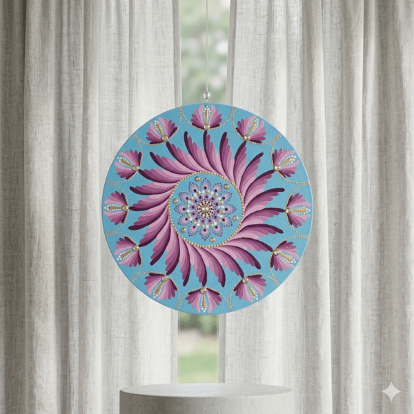 Kék Virág mandala