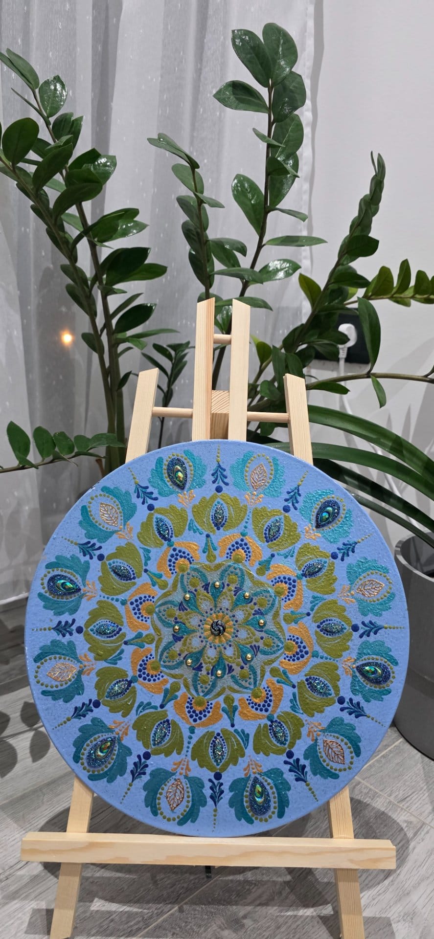 Kék álom mandala