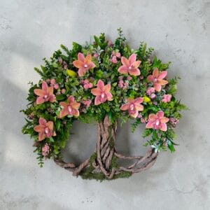 Virágzó Orchidea Életfa KPEF030