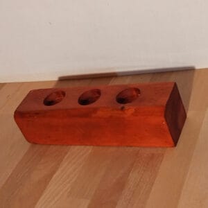 Rusztikus mécsestartó