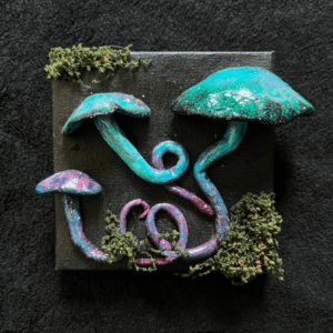 Astral Mycelium – texturált falikép