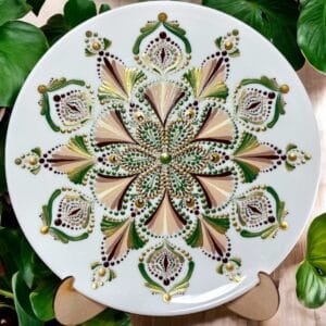 Mandala Porcelán Tányér