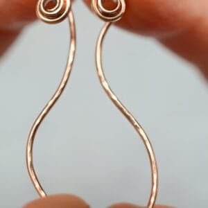 Valódi Bronz fülbevaló – bimbó