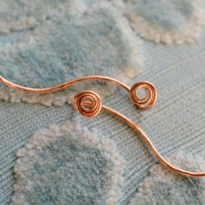 Valódi Bronz fülbevaló – bimbó
