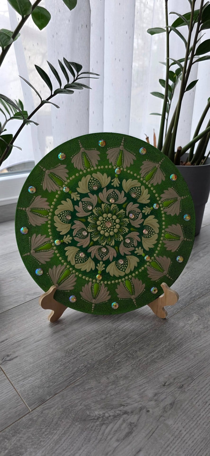 Szívvirág mandala