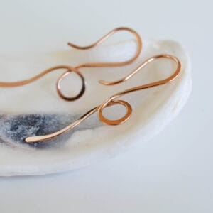 Valódi Bronz fülbevaló – hurok