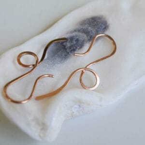 Valódi Bronz fülbevaló – hurok
