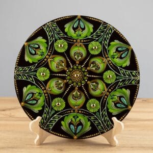 Zöld éjszaka mandala