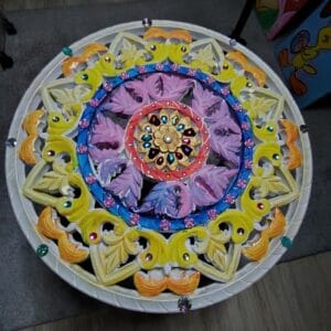 Soul_Canvas Art -Egyedi dekor asztal