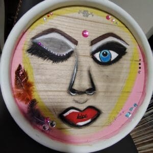 Soul_Canvas Art- Dekor kis asztal