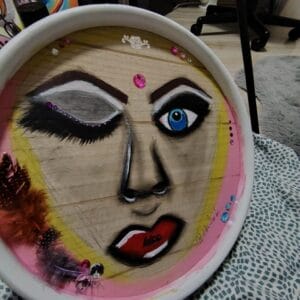 Soul_Canvas Art- Dekor kis asztal