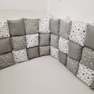 Steppelt rácsvédő szürke csillagok – 180/360/420 cm – 180cm