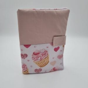 Muffin mintás pelenkázó neszeszer – pamut, zsebes